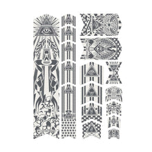 Lataa kuva Galleria-katseluun, Riesel Design runkosuojateippi illuminati teema