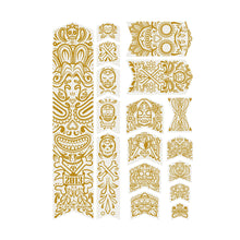 Lataa kuva Galleria-katseluun, Riesel Design runkosuojateippi los muertos gold teema