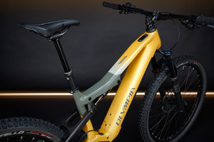 Olympia Stealth 29" sähkötäysjoustomaastopyörä