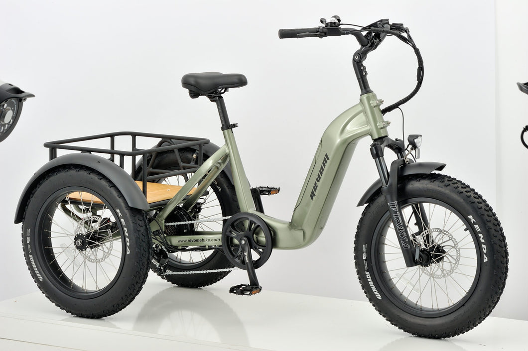 Revom Mover T2 fatbike Trike sähkökolmipyörä